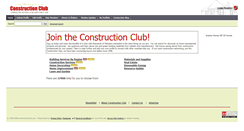 Desktop Screenshot of constructionclub.com